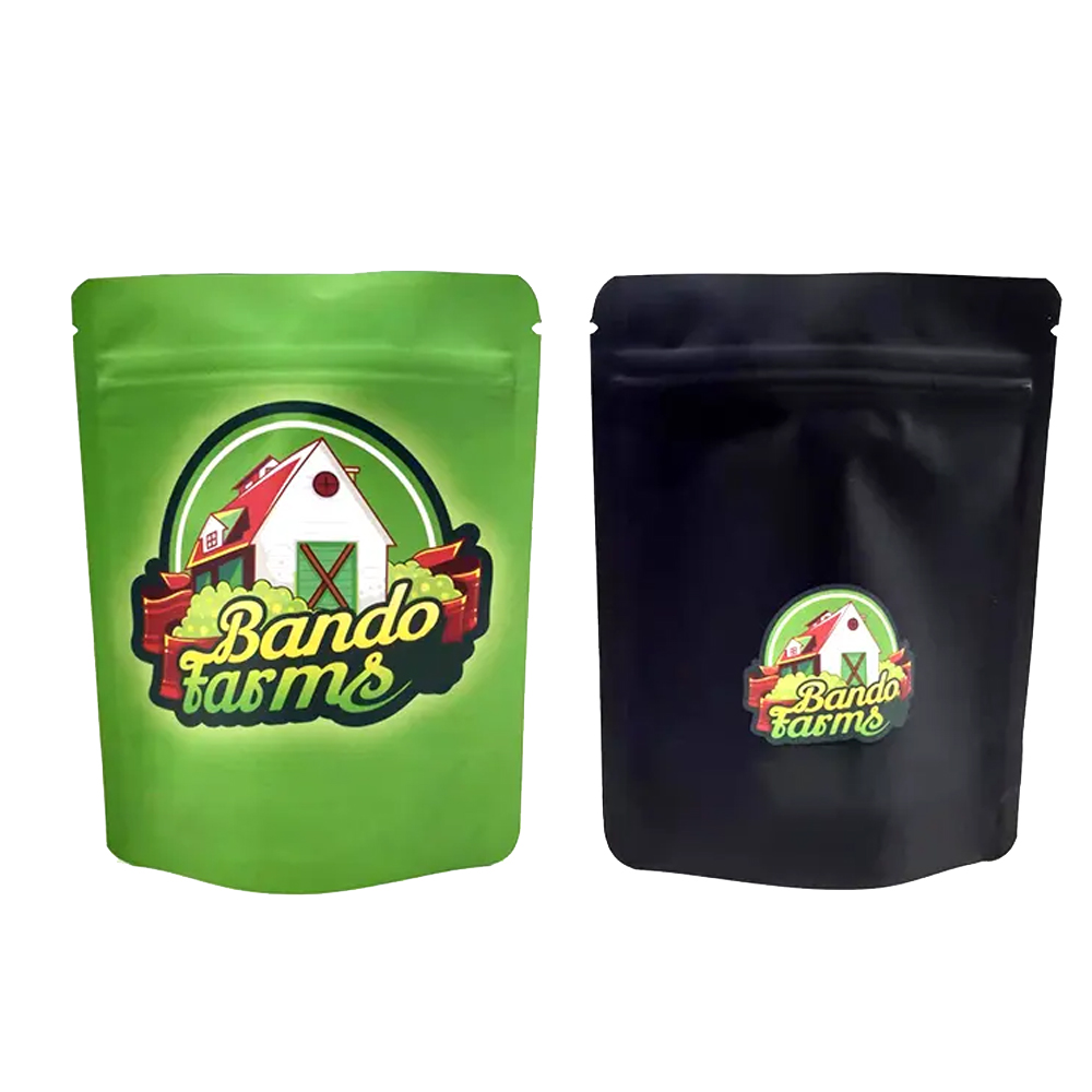 3.5g Child Resistant Ziplock Edibles Candy Pouch